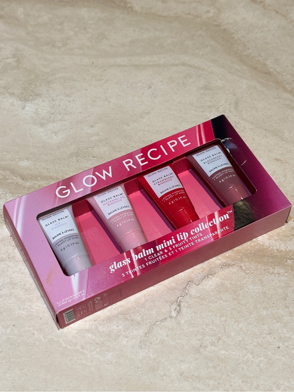 Glow Recipe Mini Glass Balm Lip Collection Gift Set (Limited Edition)